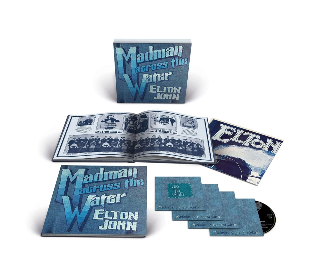 Elton John - Madman Across The Water (50th Anniversary) - (Large Item, Boxed Set, With Blu-ray, Deluxe Edition, Anniversary Edition) - [CD]