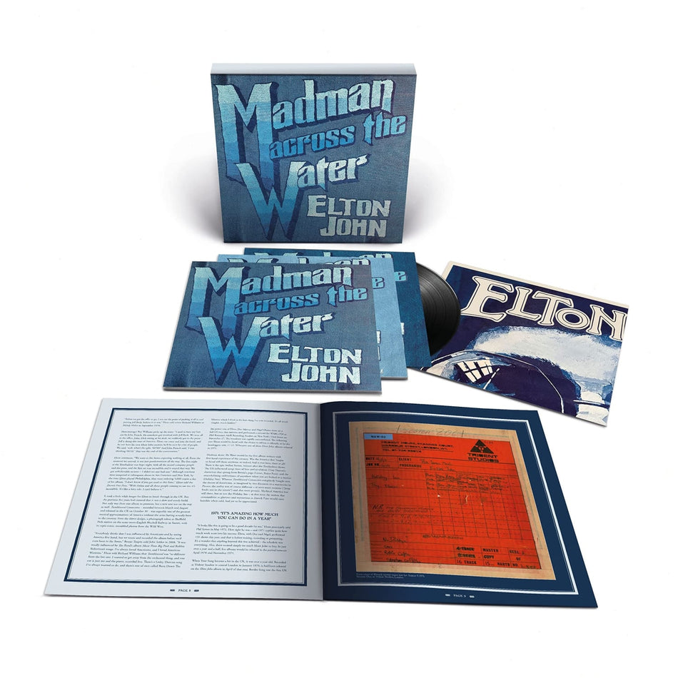 Elton John - Madman Across The Water (50th Anniversary) - (Oversize Item Split, Boxed Set, Anniversary Edition) - [Vinyl]