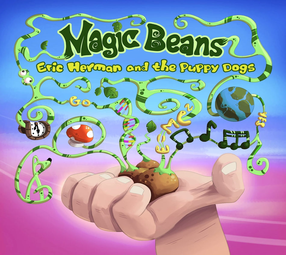 ERIC HERMAN & THE PUPPY DOGS - Magic Beans - [CD]