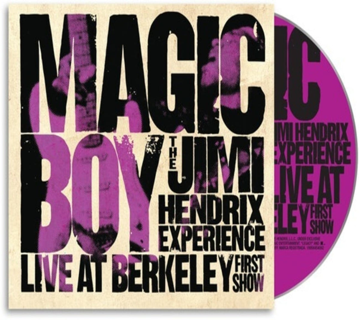 The Jimi Hendrix Experience - Magic Boy: The Jimi Hendrix Experience Live at Berkeley[First Show] - [CD]