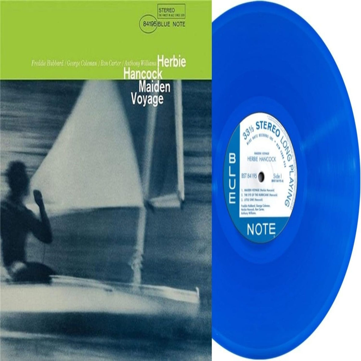 Herbie Hancock - Maiden Voyage - (Indie Exclusive, Limited Edition, Colored Vinyl, Blue, 180 Gram Vinyl) - [Vinyl]