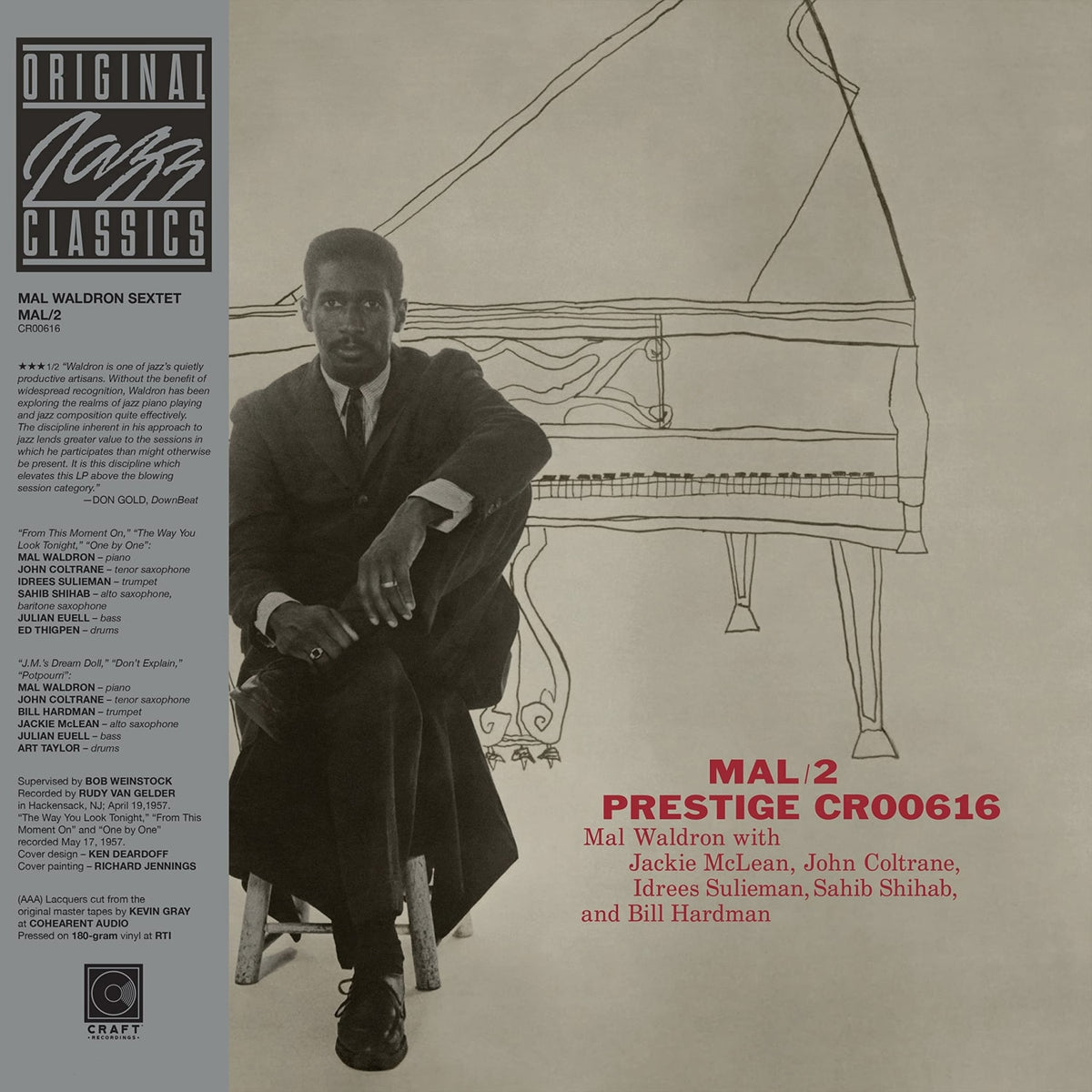 Mal Sextet Waldron - Mal/ 2 (Original Jazz Classics Series) - [Vinyl]