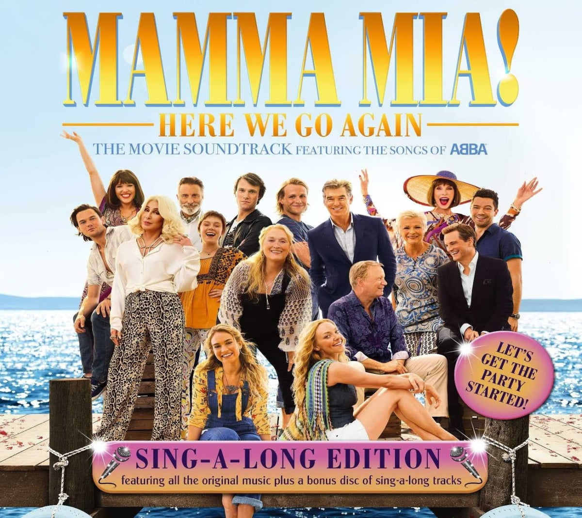 ABBA - Mamma Mia! Here We Go Again: Sing Along Edition (Original Soundtrack) - (Bonus CD) - [CD]