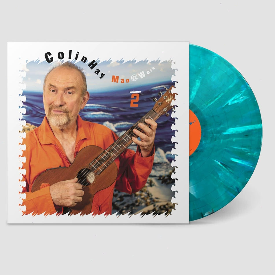 Colin Hay - Man at Work Volume 2 - Aqua Blue - (Colored Vinyl, Limited Edition, 140 Gram Vinyl, Aqua, Digital Download Card) - [Vinyl]