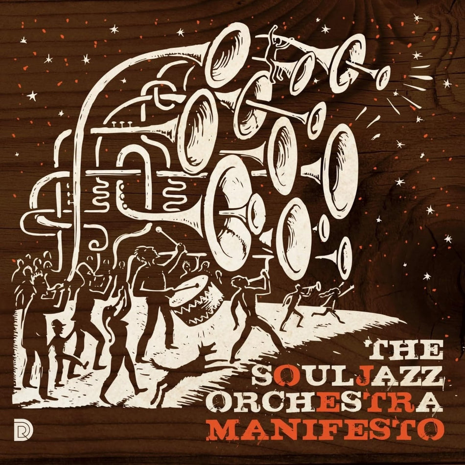The Souljazz Orchestra - Manifesto - (Limited Edition, Colored Vinyl, Orange) - [Vinyl]