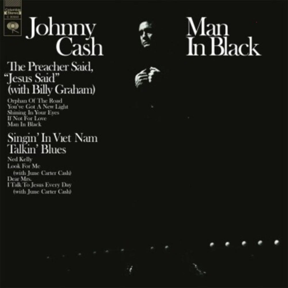 Johnny Cash - Man In Black - Limited 180-Gram Crystal Clear [Import] - [Vinyl]