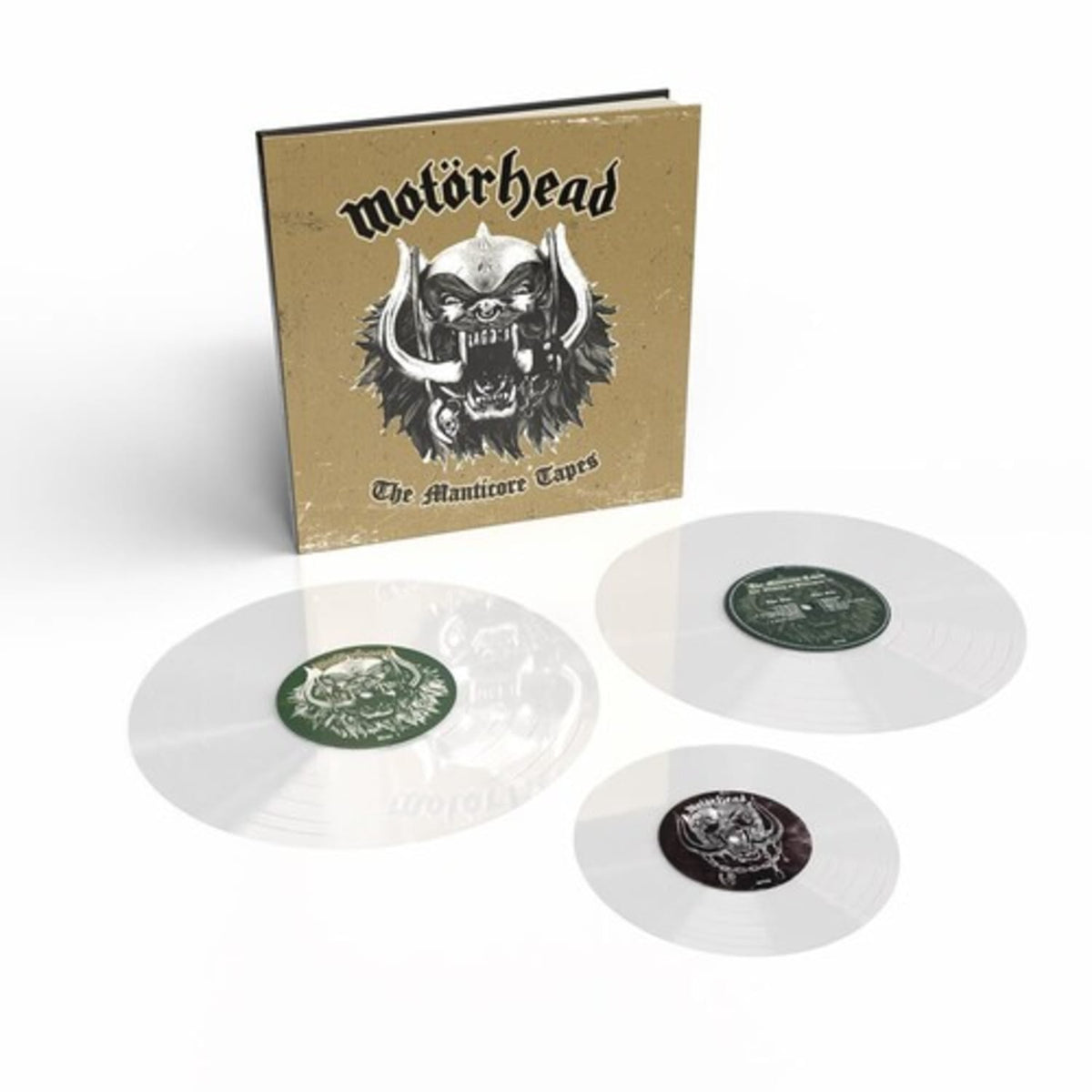 Motorhead - Manticore Tapes [Deluxe Bookpack] [Clear 2xLP / 7" Single] - (Deluxe Edition, With Bonus 7", Clear ) - [Vinyl]