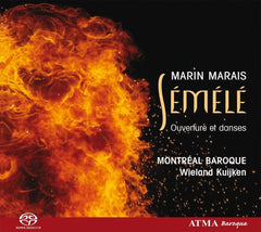Marin Marais, Wieland Kuijken - SEMELE - OUVERTURES ET DANCES - [CD]