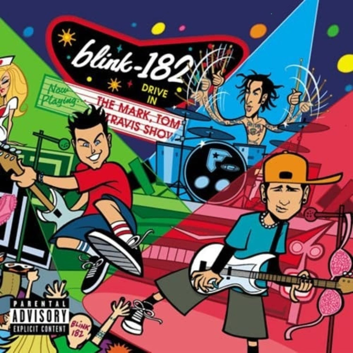 Blink 182 - The Mark, Tom, And Travis Show [Explicit Content] - (Parental Advisory Explicit Lyrics) - [Vinyl]