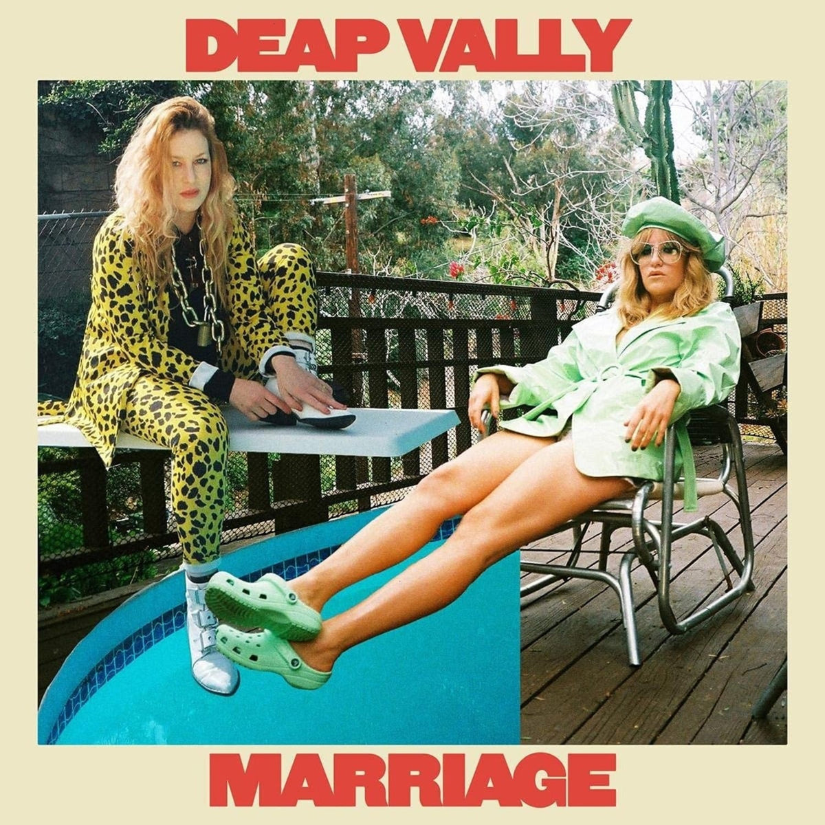 Deap Vally - Marriage - (Indie Exclusive, Colored Vinyl, Orange, 140 Gram Vinyl, Gatefold LP Jacket) - [Vinyl]