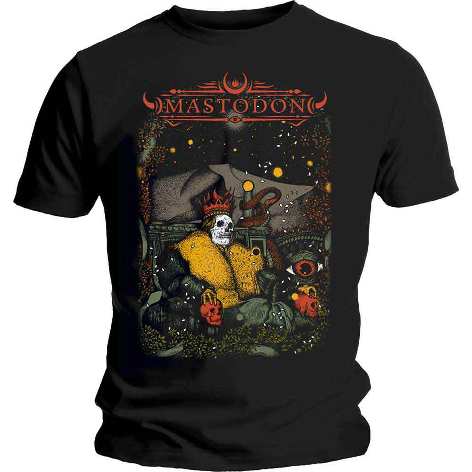Mastodon Unisex T-Shirt: Seated Sovereign (Black)