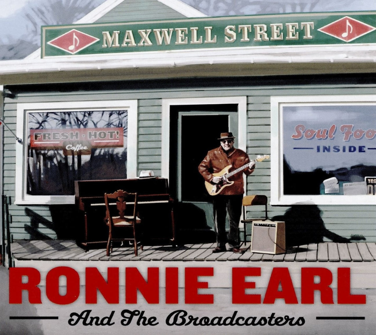 Ronnie Earl And The Broadcasters - MAXWELL STREET - [CD]