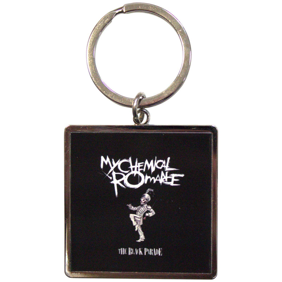 My Chemical Romance Keychain: The Black Parade Album Cover