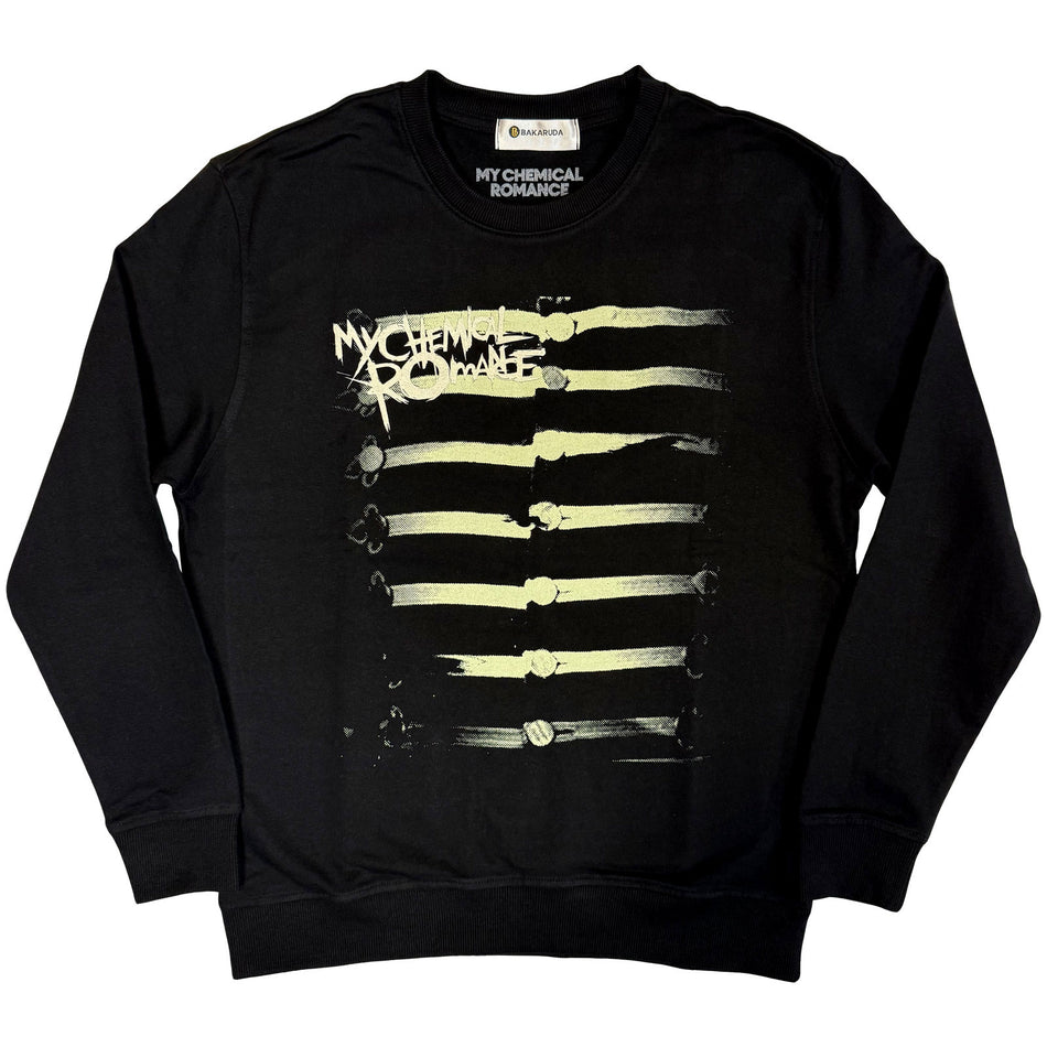 My Chemical Romance Unisex Sweatshirt: Together We March (Black)