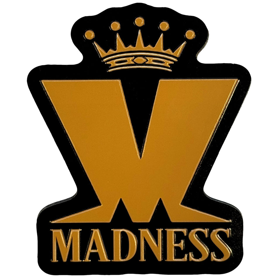Madness Fridge Magnet: Crown & M