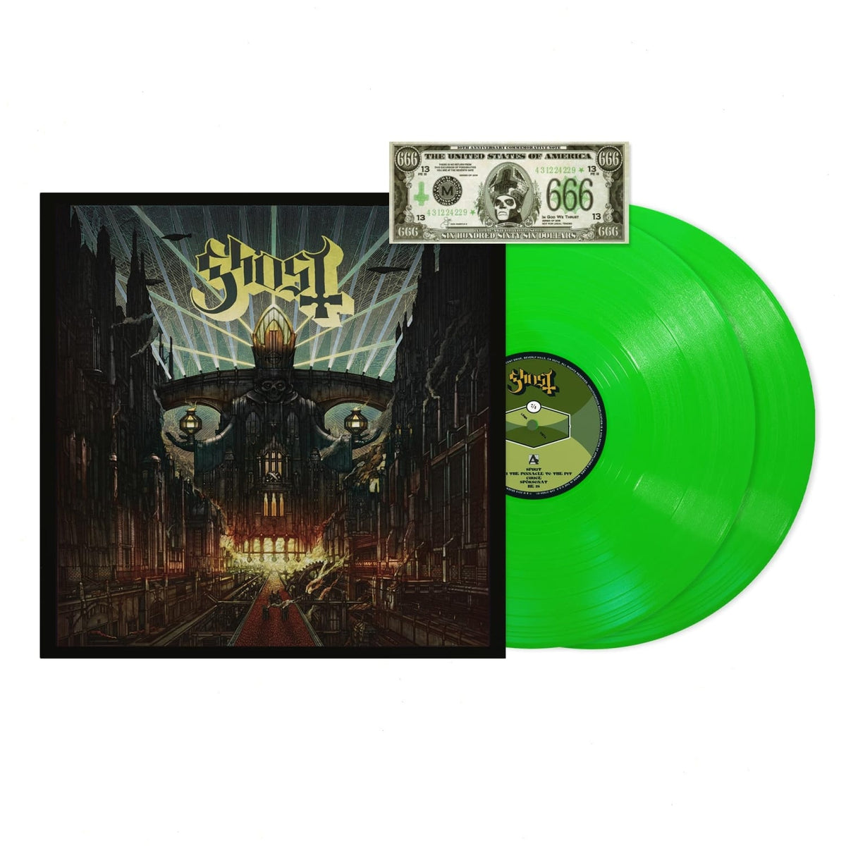 Ghost - Meliora Deluxe - (Limited Edition, Deluxe Edition, Colored Vinyl, Green, Anniversary Edition) - [Vinyl]