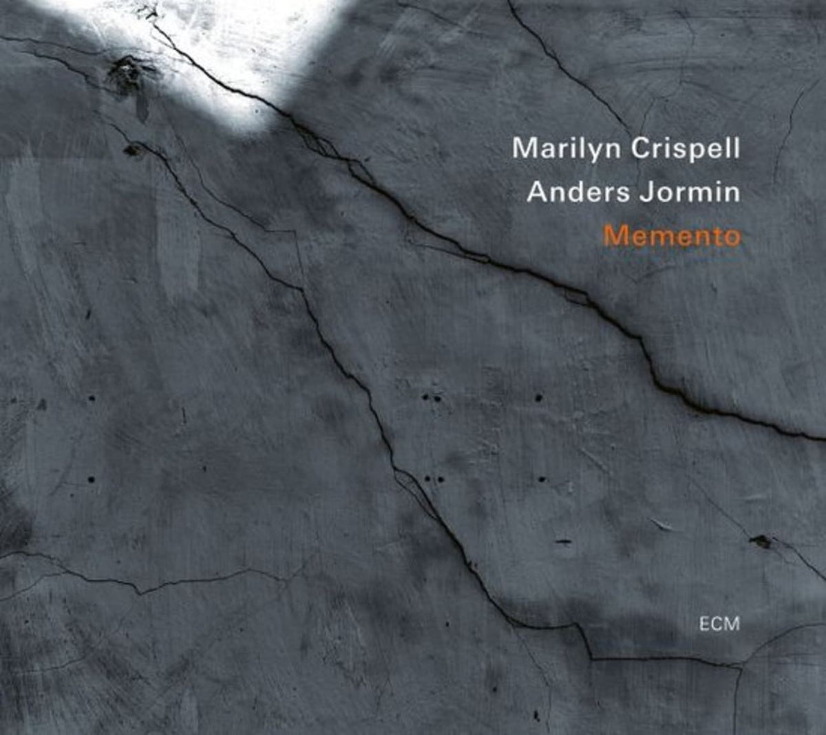 MARILYN CRISPELL / ANDERS JORMIN - Memento - [CD]