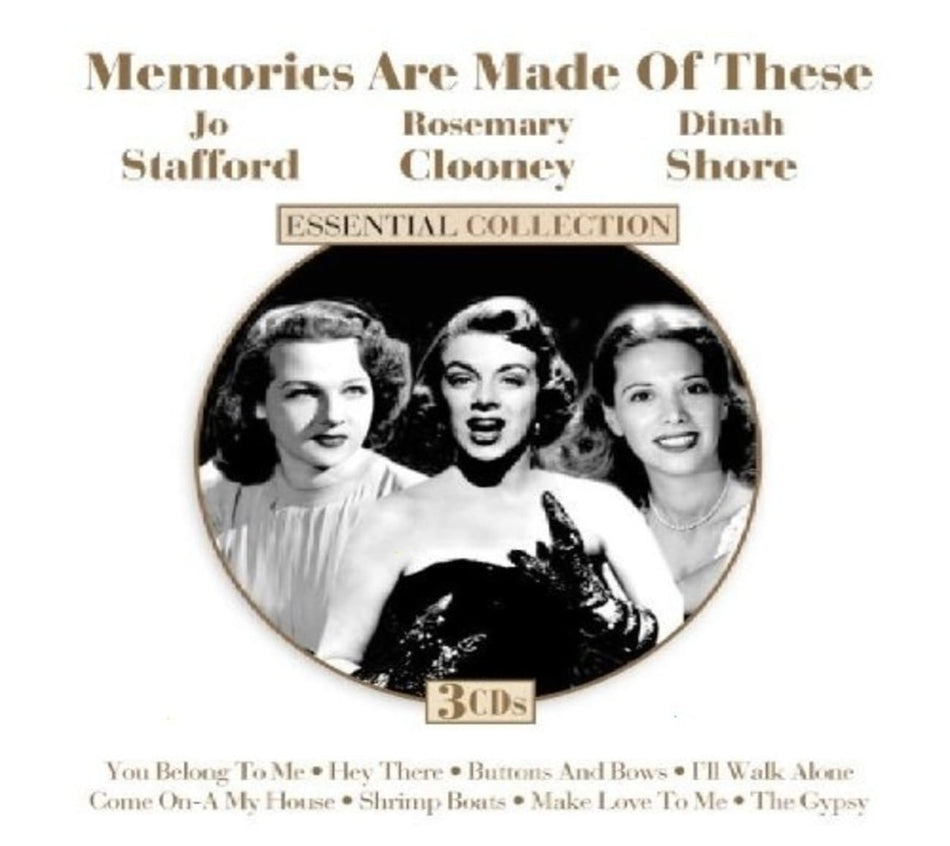 Jo Stafford, Rosemary Clooney, Dinah Shore - MEMORIES ARE MADE OF THESE - [CD]