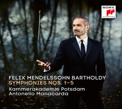 MENDELSSOHN / MANACORDA / KAMMERAKADEMIE POTSDAM - Mendelssohn Bartholdy: Symphonies 1-5 - [CD]