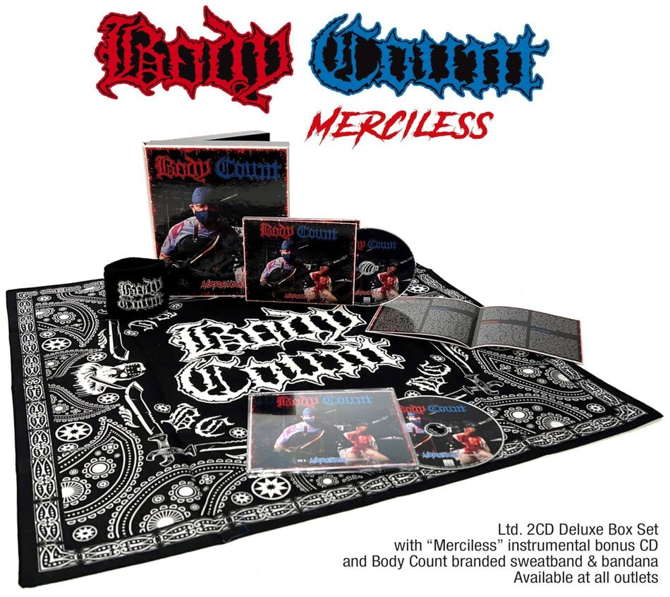 Body Count - Merciless - (Limited Edition, Deluxe Edition, Boxed Set) - [CD]
