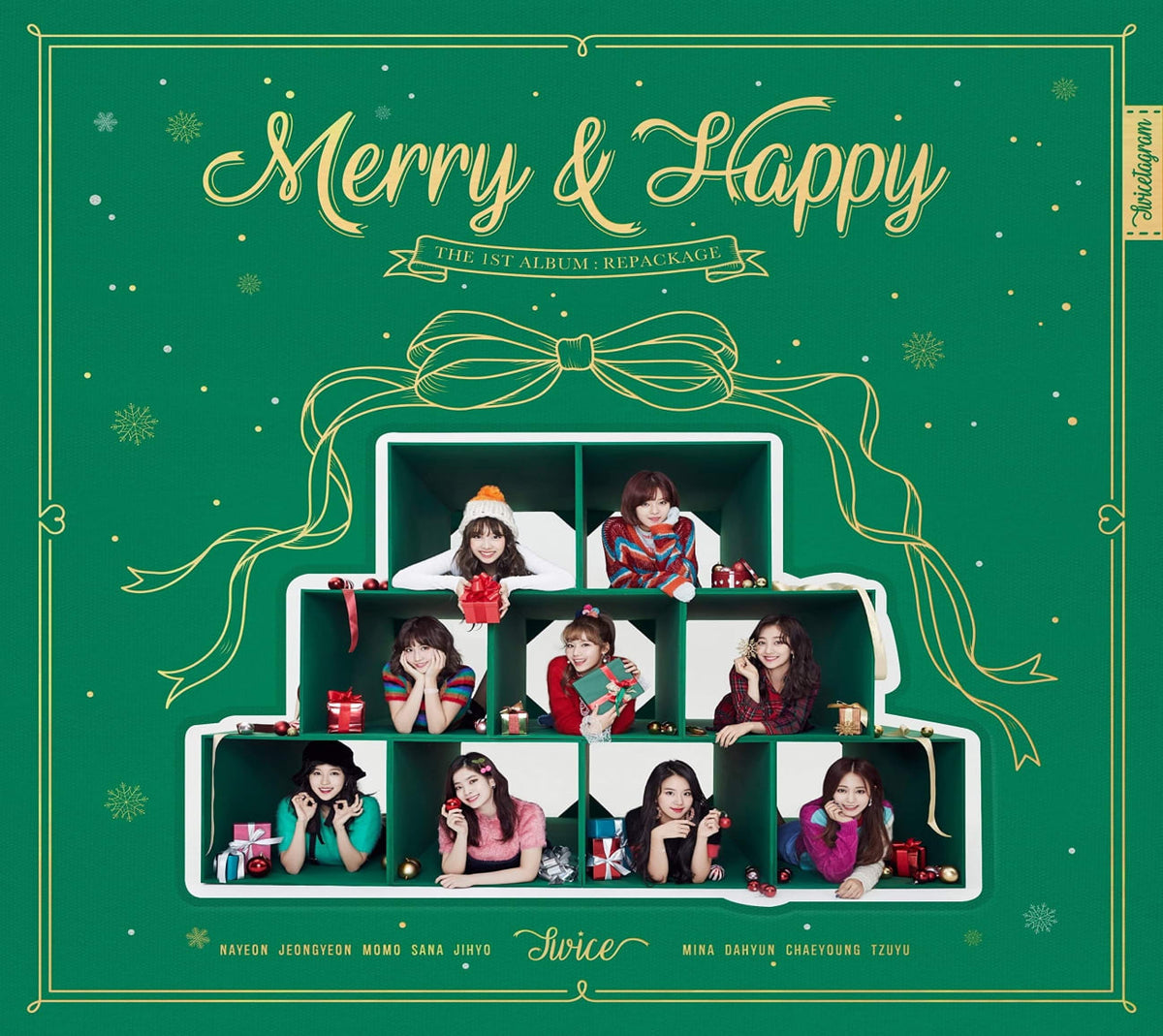 TWICE - Merry & Happy - [CD]