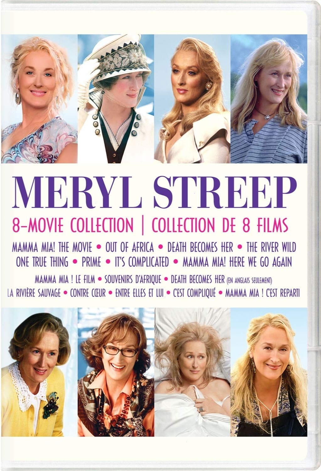 MERYL STREEP 8 - MOVIE COLLECTION - [DVD]