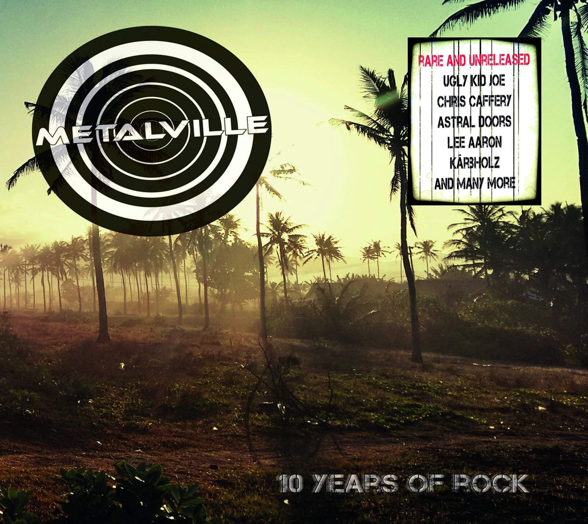 Various - METALVILLE - TEN YEARS OF ROCK - [CD]