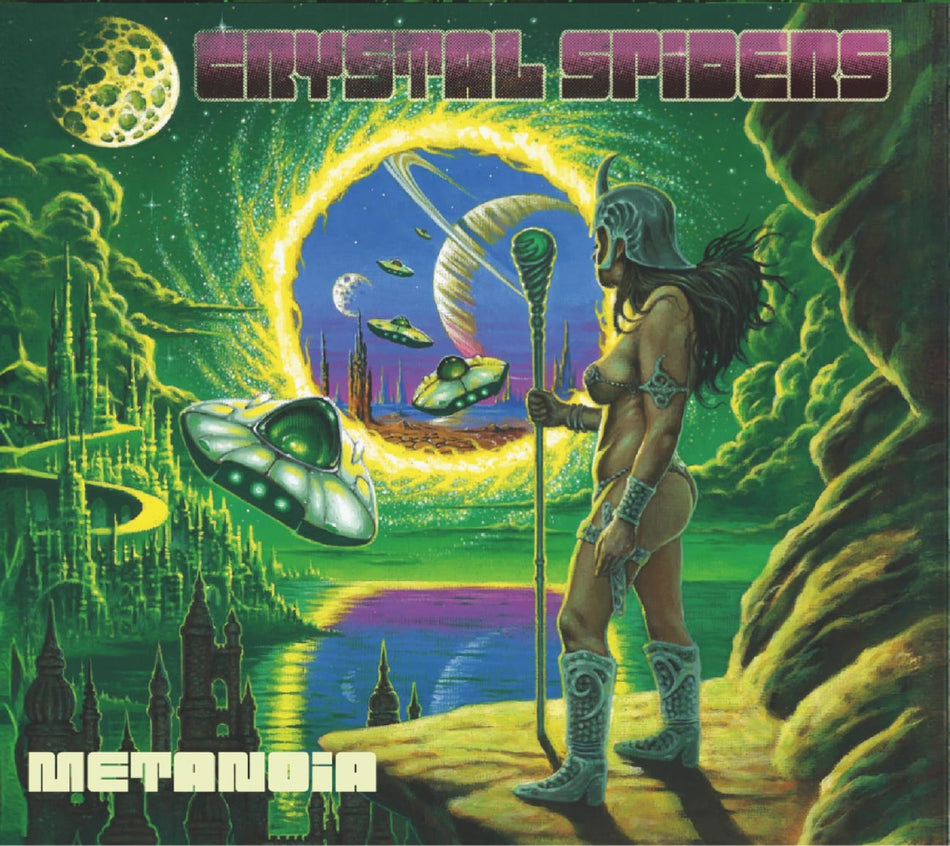 Crystal Spiders - METANOIA - [CD]