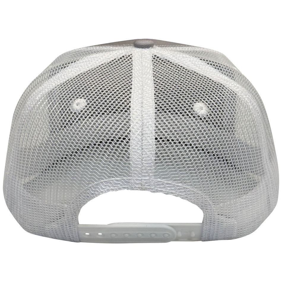 Metallica Unisex Mesh Snapback Cap: Squindo Since '81 (Grey & White)