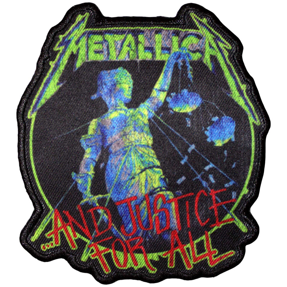 Metallica Standard Patch: And Justice For All
