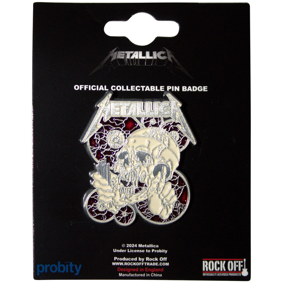 Metallica Pin Badge: The Shortest Straw