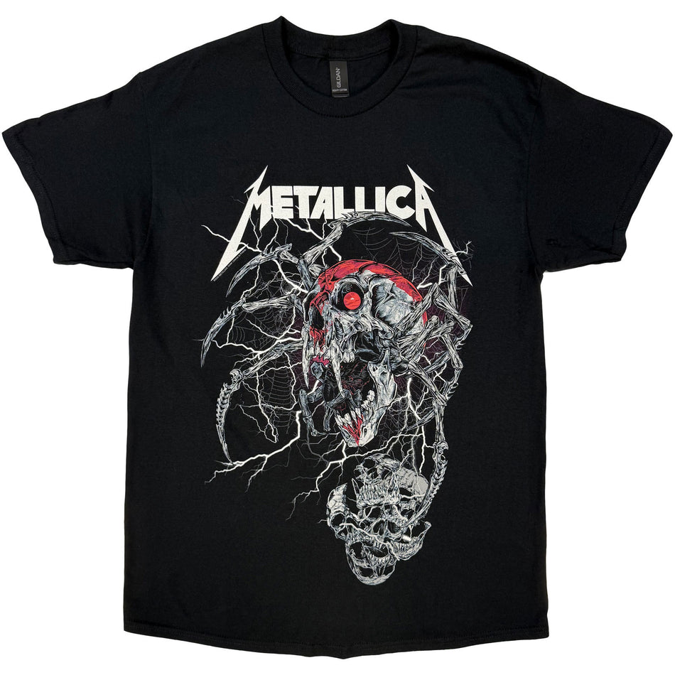 Metallica Unisex T-Shirt: Spider Dead (Black)