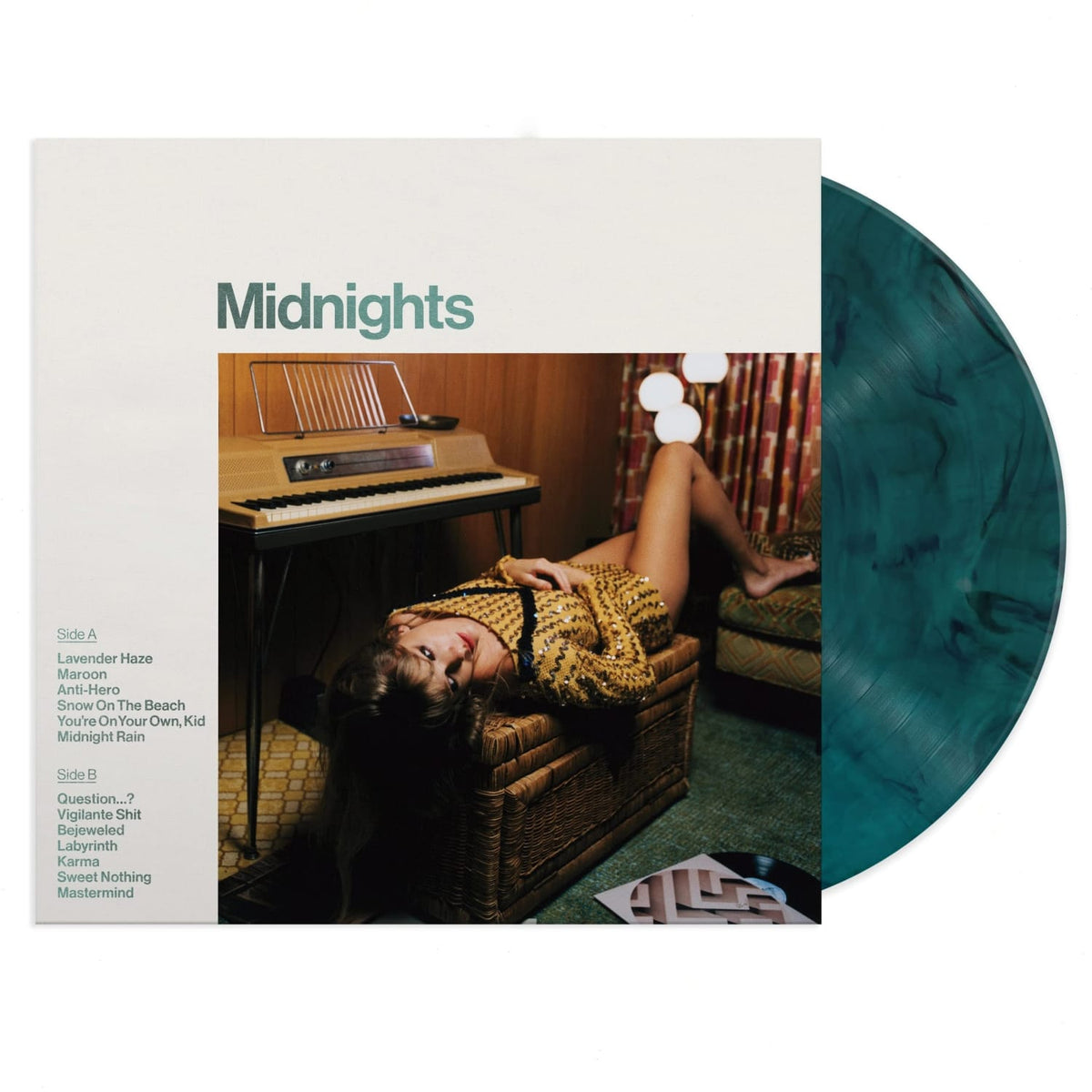 Taylor Swift - Midnights [Jade Green Edition] [Explicit Content] - (Parental Advisory Explicit Lyrics) - [Vinyl]
