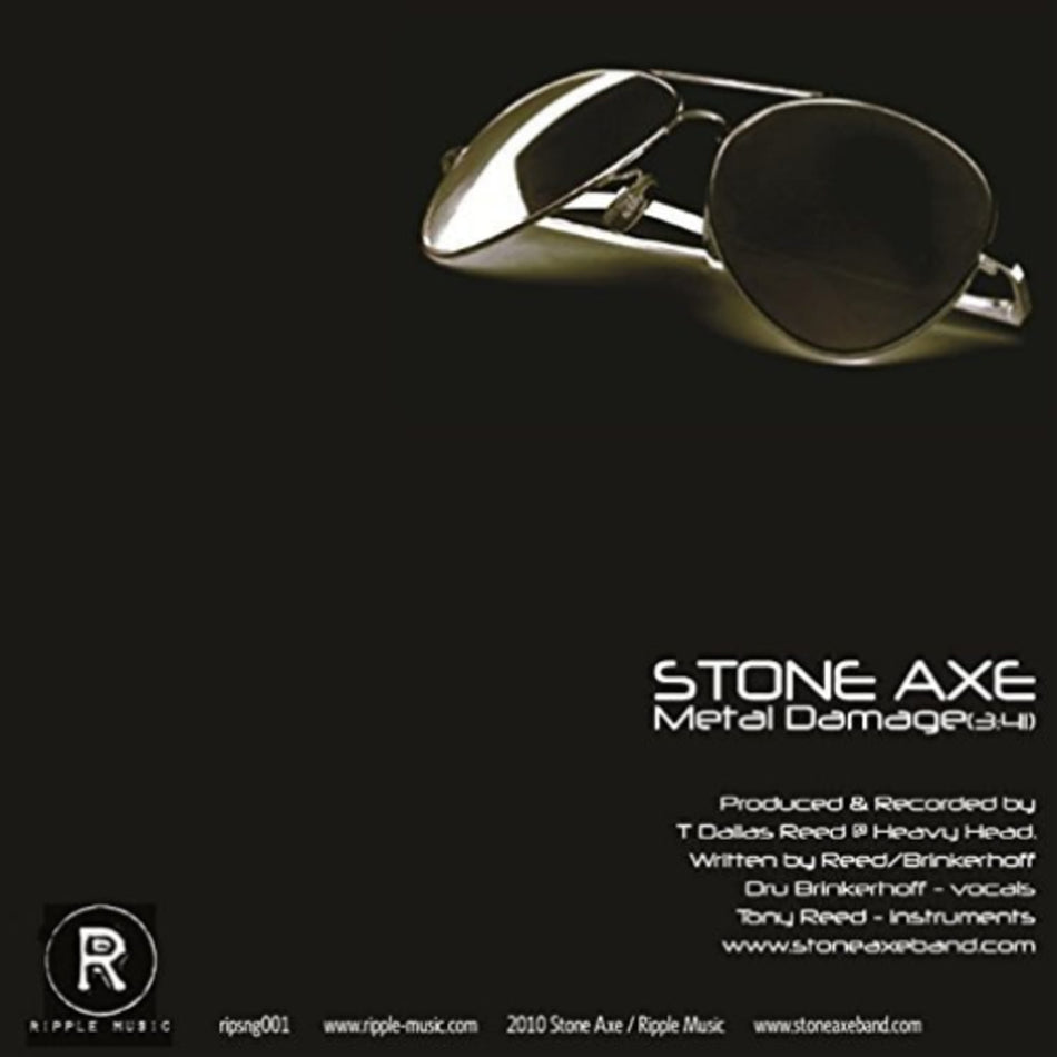 STONE AXE / MIGHTY HIGH - Metal Damage / Don't Panic It's Organic - [Vinyl]
