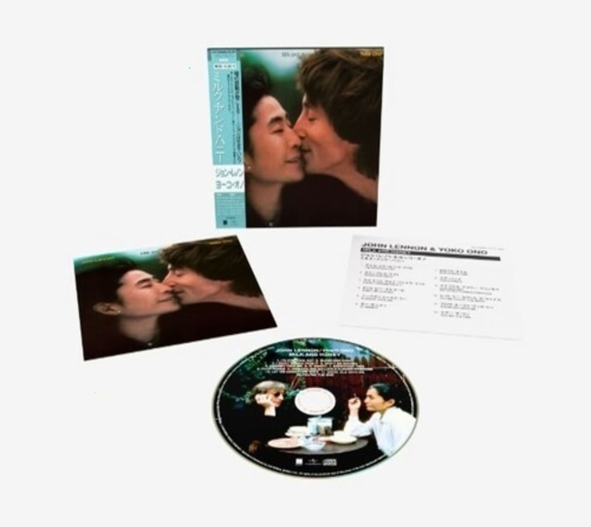 John Lennon & Yoko Ono - Milk And Honey - (Booklet, Super-High Material ) - [CD]