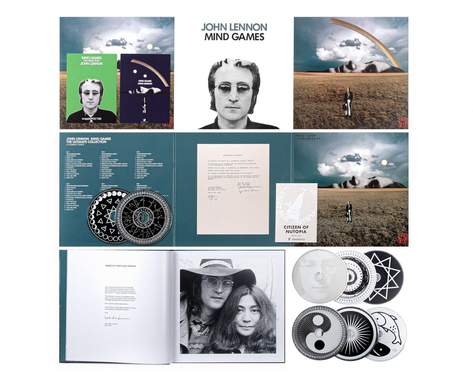 John Lennon - Mind Games (The Ultimate Collection) - (Oversize Item Split, Deluxe Edition, Limited Edition, Boxed Set, With Blu-ray) - [CD]