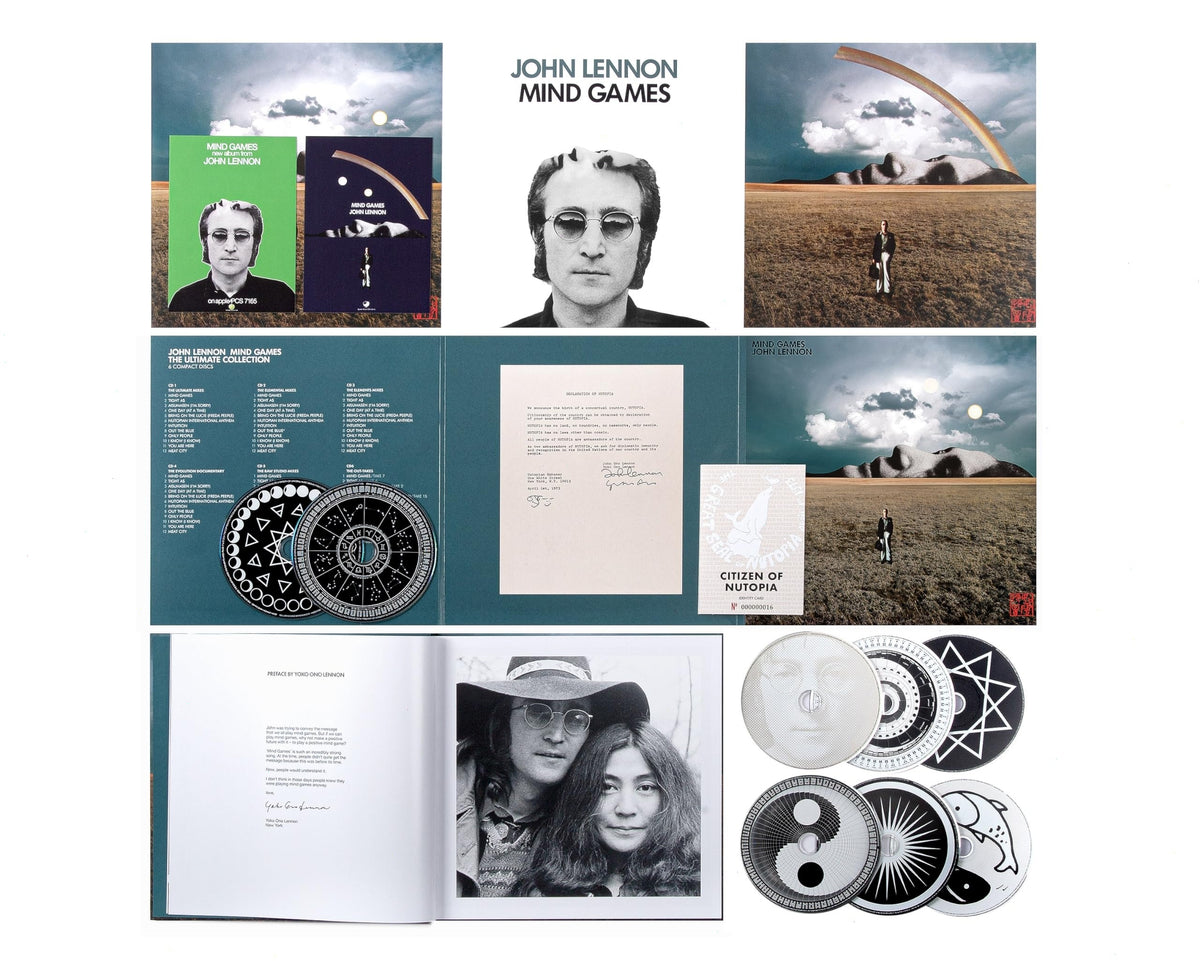John Lennon - Mind Games (The Ultimate Collection) - (Oversize Item Split, Deluxe Edition, Limited Edition, Boxed Set, With Blu-ray) - [CD]