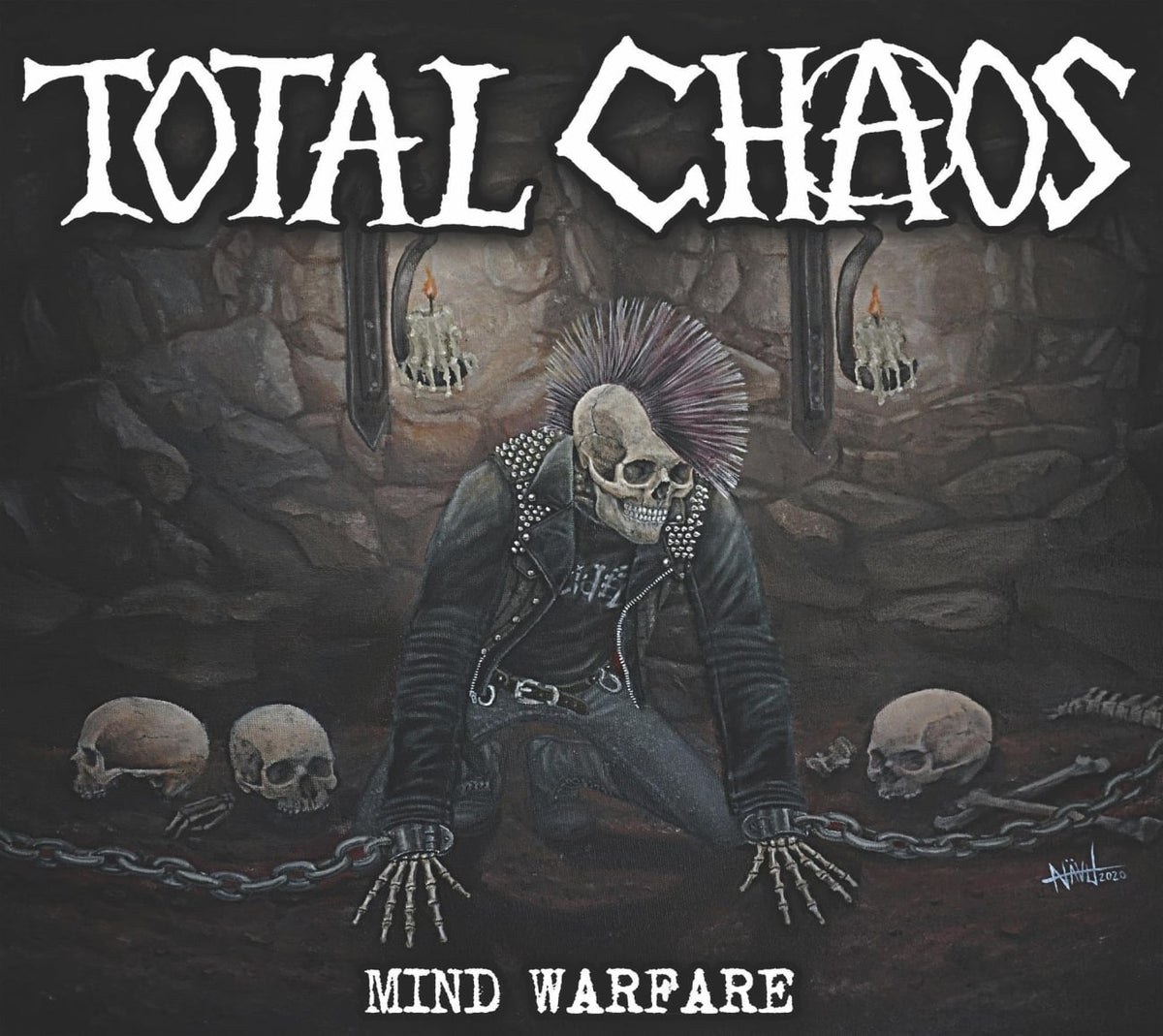 Total Chaos - Mind Warfare - [CD]