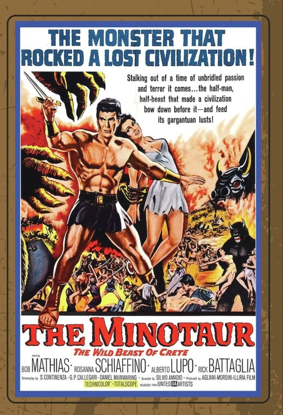 Minotaur, Wild Beast of Crete (aka Teseo Contro Il Minotauro) - [DVD]