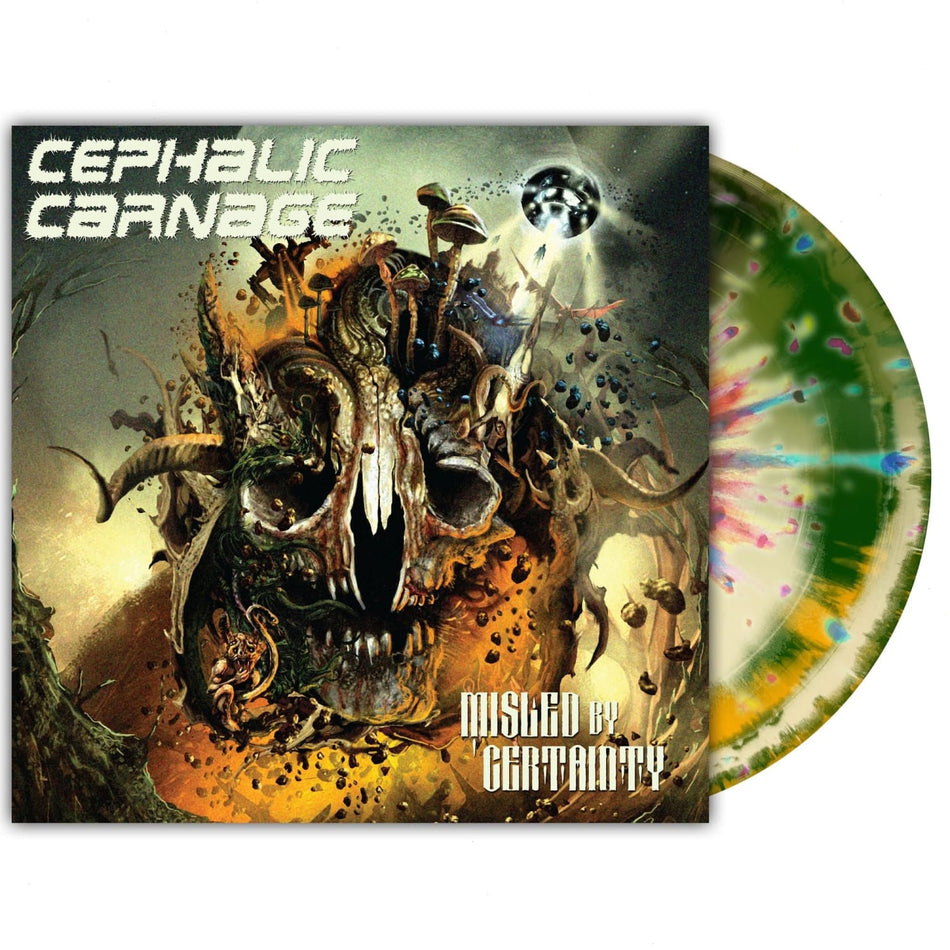 Cephalic Carnage - Misled By Certainty - (Colored Vinyl, Splatter) - [Vinyl]