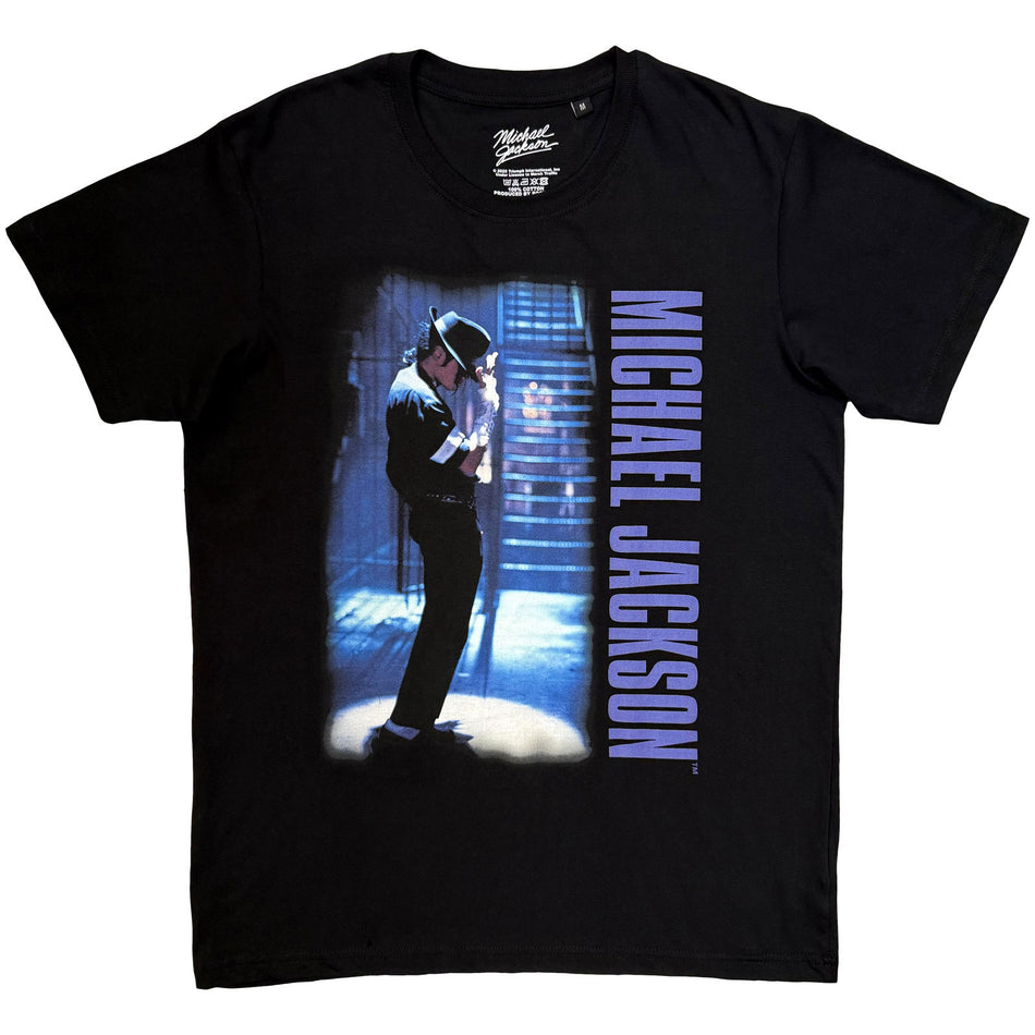 Michael Jackson Unisex T-Shirt: Black Or White Panther Dance (Black)