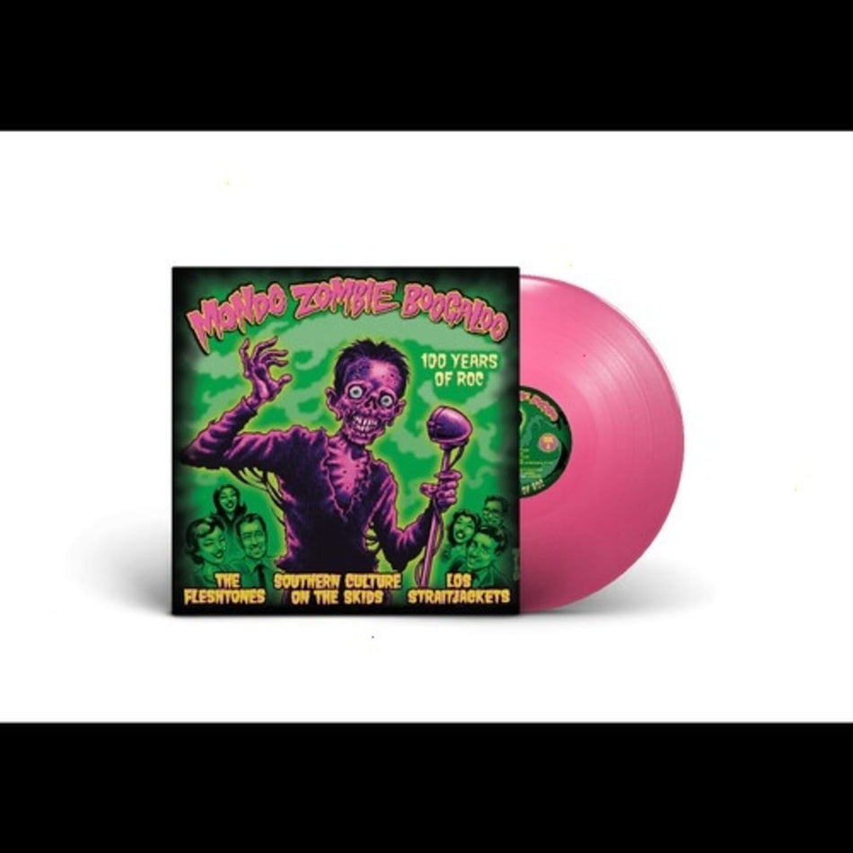 Los StraitJackets - Mondo Zombie Boogaloo - Pink Vinyl - (Colored Vinyl, Pink, Reissue) - [Vinyl]