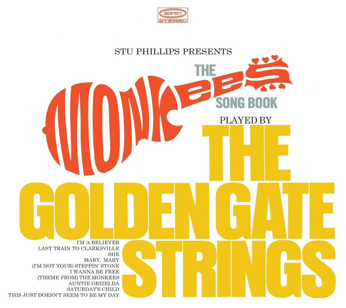 Stu Phillips - Stu Phillips Presents: The Monkees Songbook Played By The Golden Gate Strings - [CD]