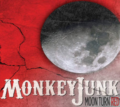Monkeyjunk - MOON TURN RED - [CD]