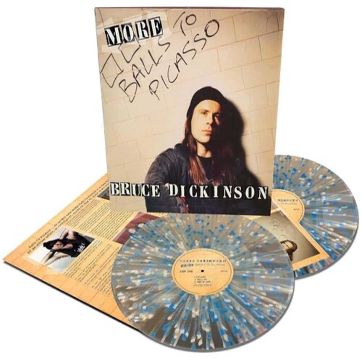 Bruce Dickinson - More Balls To Picasso - (Colored Vinyl, Splatter) - [Vinyl]