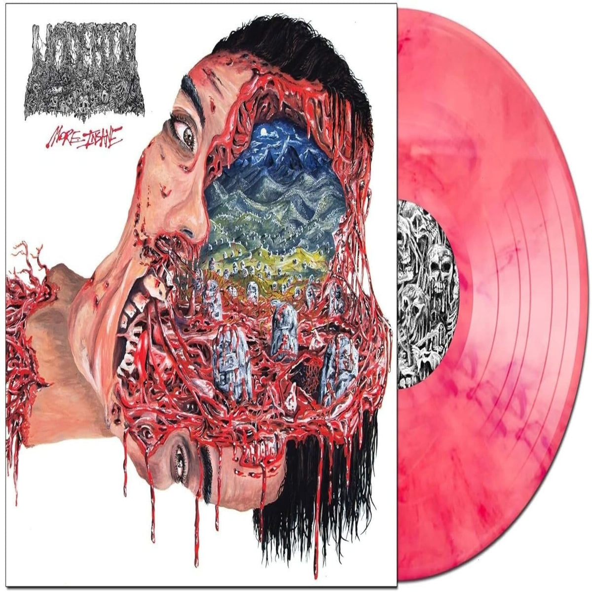 Undeath - More Insane - (Colored Vinyl, Red) - [Vinyl]
