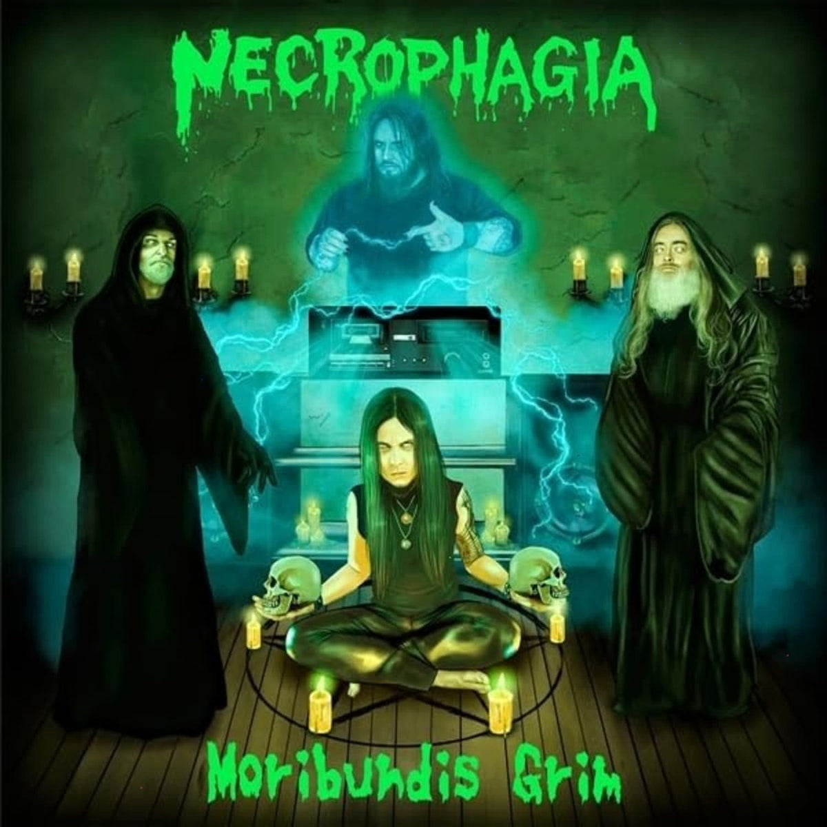 Necrophagia - Moribundis Grim - Limited Green Colored - [Vinyl]