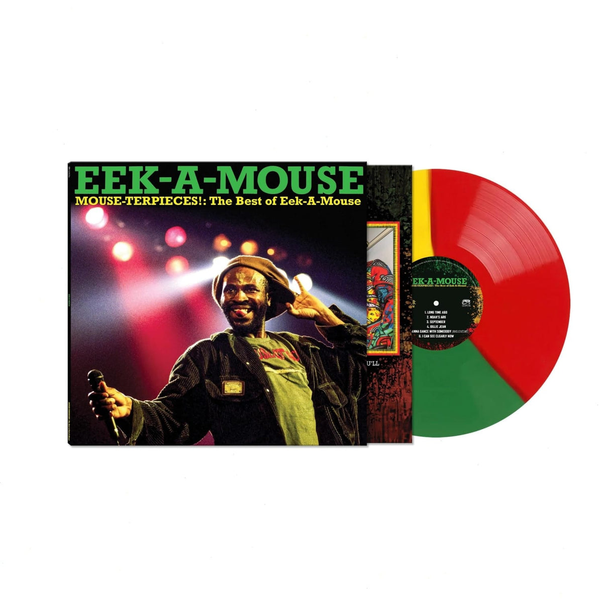 Eek-A-Mouse - Mouse-terpieces: The Best Of Eek-a-mouse - (Limited Edition, Colored Vinyl, Red, Green, Yellow) - [Vinyl]
