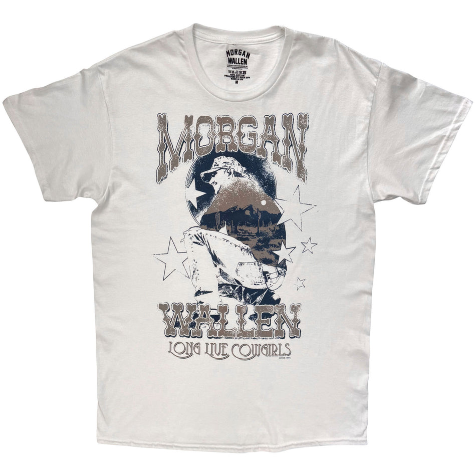 Morgan Wallen Unisex T-Shirt: Long Live Cowgirls (Natural)