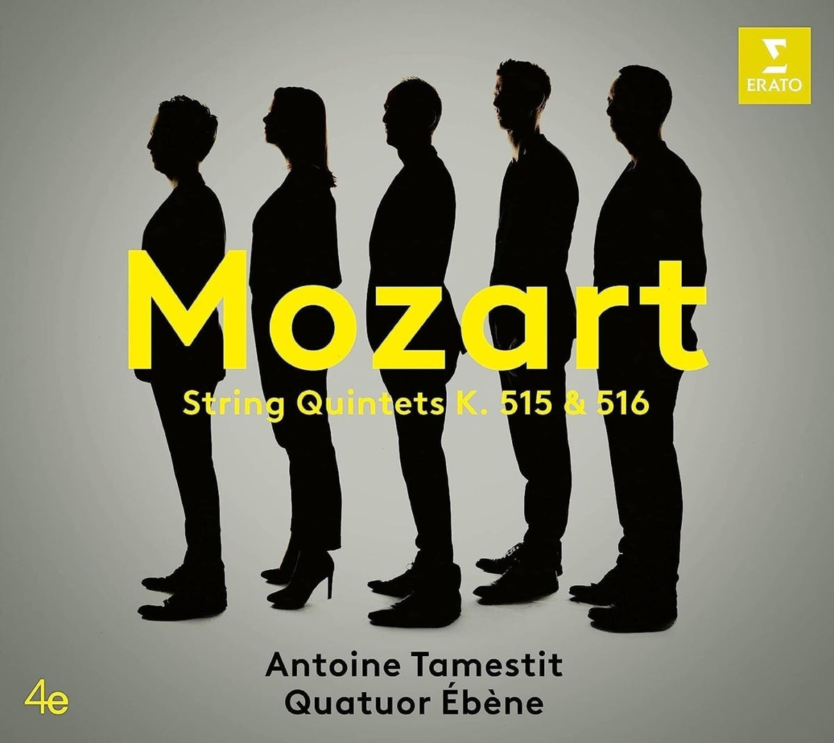 Quatuor Ebene - Mozart: String Quintets K. 515 & K. 516 - [CD]